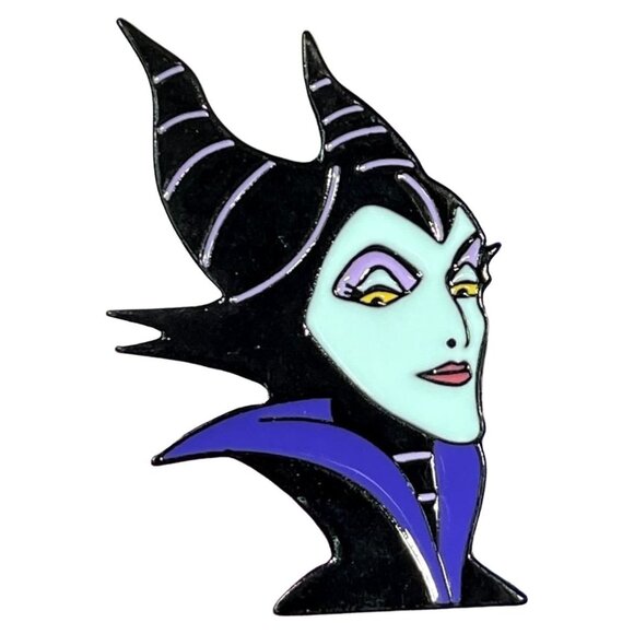Maleficent Villain Lapel Pin Sleeping Beauty Brooch Pin Accessories Jewelry - Picture 1 of 5